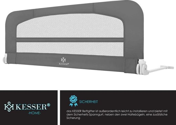 Actual product image Kesser Bed guard, 150 cm (pack of 1) (150 cm)