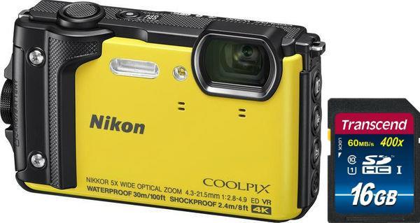 Nikon Coolpix W300, incl. 16GB memory card