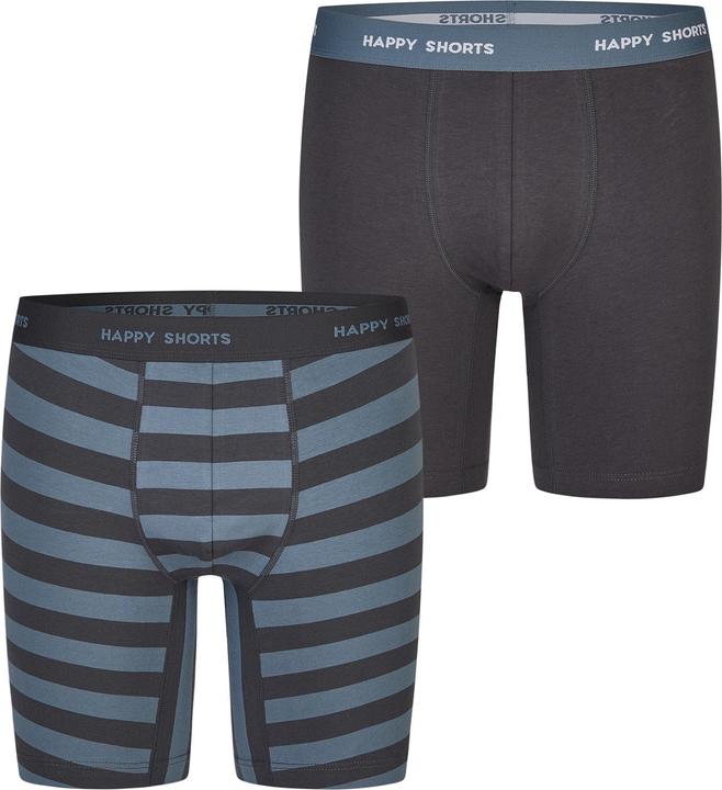 Produktbild Happy shorts Langer Boxer Jersey Boxer Briefs (XXL, 2er Pack)