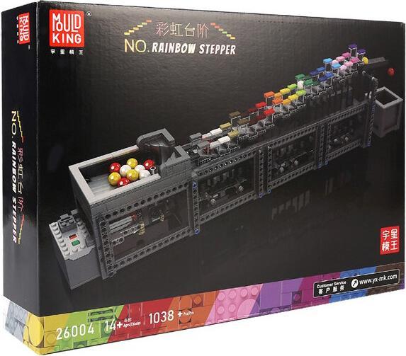 Produktbild Mould King Rainbow Stepper (Murmelbahn)