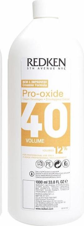 Image du produit Redken PRO-OXIDE cream developer 40 vol 12% 1000 ml