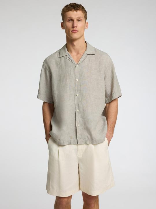 Image du produit Selected Homme 100% Leinen Kurzarmhemd (M)