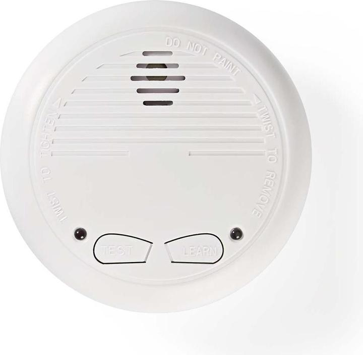 Actual product image Nedis Smoke detector | Battery-operated | Battery life up to: 1 year | Linkable | EN 1460
