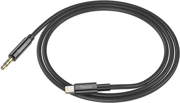 Actual product image Hoco Lightning to 3.5mm UPA19, 1m, black (1 m, Lightning)