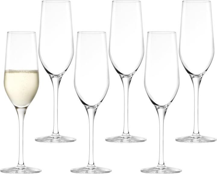Actual product image Stölzle Ultra (18.50 cl, 6 Glasses, Champagne glasses)