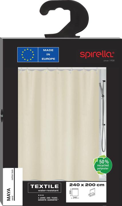 Actual product image spirella Maya (240 x 200 cm)