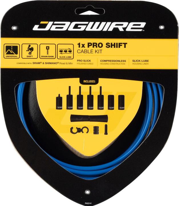 Produktbild Jagwire Schaltzugset 1X Pro - Blau