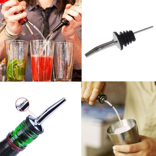 Immagine prodotto Hermex 2 pezzi Beccuccio dosatore Beccuccio dosatore Alcool Olio d'oliva Salse (Beccuccio dosatore + versatore)