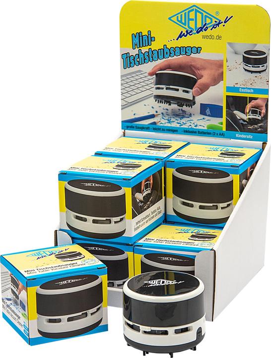 Actual product image Wedo Table vacuum cleaner