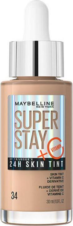 Immagine prodotto Maybelline New York Maybelline Super Stay Skin Tint Foundation con Vitamina C a lunga durata fino a 24H Formula vegana (34)
