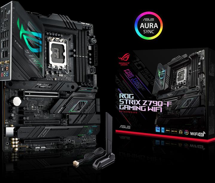 Immagine prodotto ASUS ROG Strix Z790-F Gaming Wifi (LGA 1700, Intel Z790, ATX)