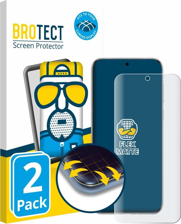 Immagine prodotto BROTECT Full-Screen Pellicola Opaca (2 Pezzo/i, Honor 70 Pro)