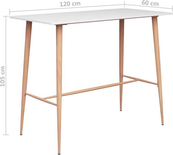 Actual product image VidaXL Sila (120 x 60 x 105 cm)