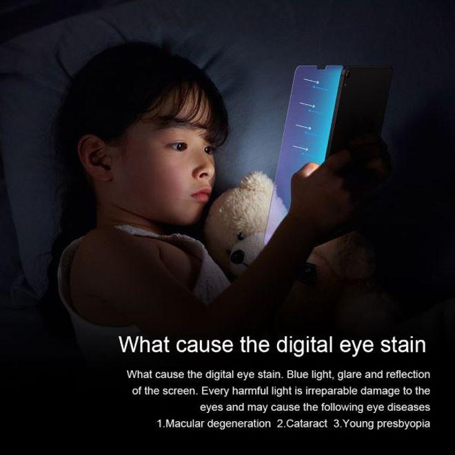 Actual product image Nillkin V+ anti-bluelight protective glass (1 Piece, iPad Pro 11 2018 (1. Gen))