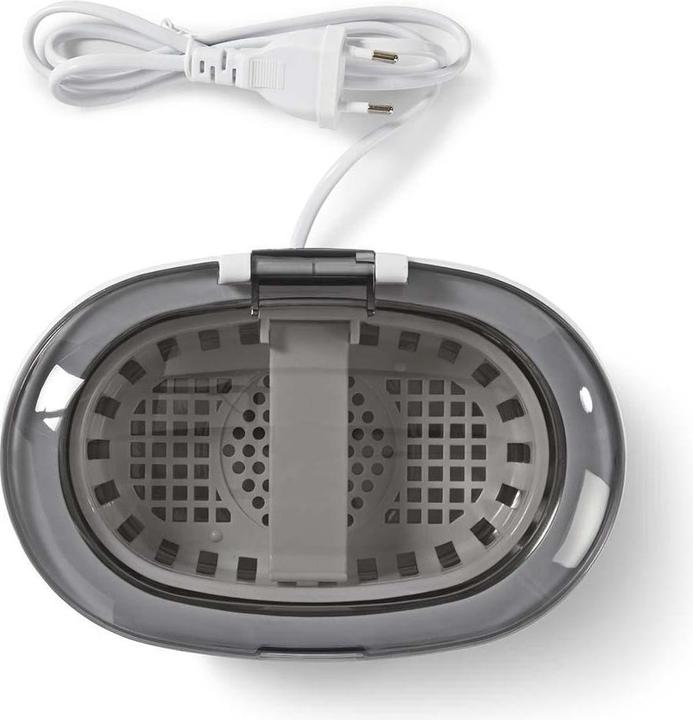 Immagine prodotto Nedis Detergente per gioielli a ultrasuoni, 600 ml, timer (43 kHz, 600 ml)