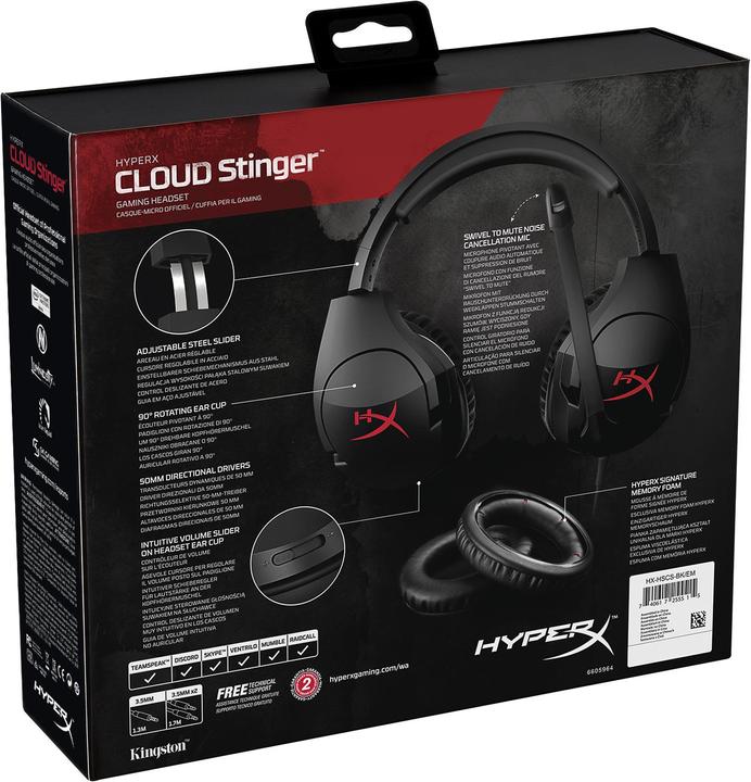 Image du produit HyperX Cloud Stinger (Filaire)
