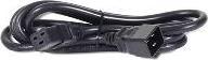 Image du produit Bachmann câble d'alimentation IEC320/C19-C20 16A/250V IEC connecteur noir 0.5m (0.50 m, CEI 320)
