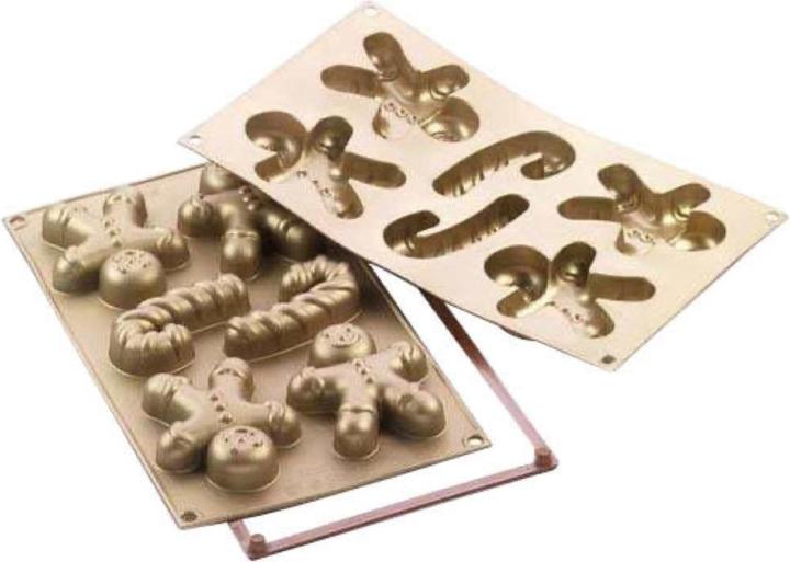 Silikomart SF106 Stampo in silicone per omini di pan di zenzero