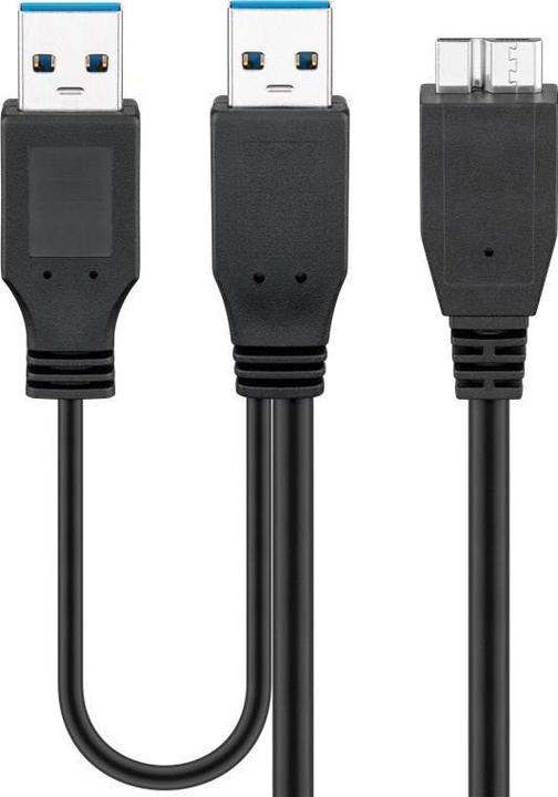 Produktbild Goobay USB 3.0 Anschlusskabel (0.30 m, USB 3.0)