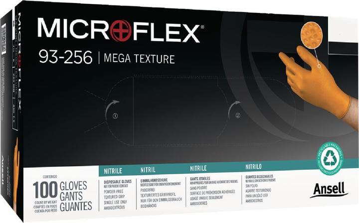 Ansell Einweg-Nitril-Handschuhe Microflex Mega Texture 93-256