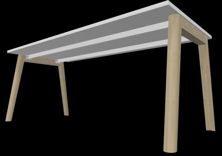 Produktbild Narbutas Nova Wood Schreibtisch (1800 x 800 x 740 mm)
