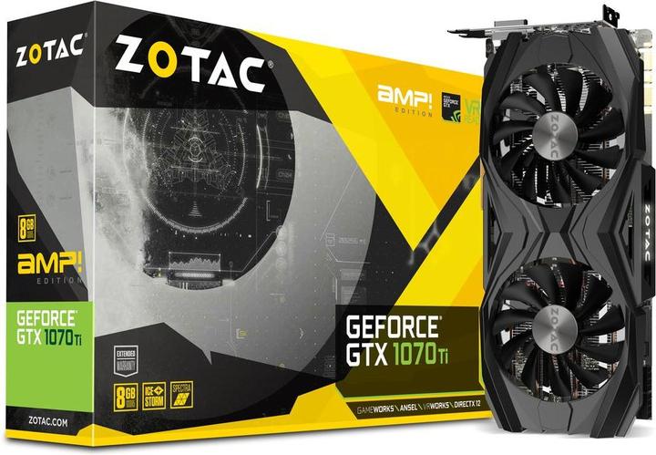 Immagine prodotto Zotac GeForce GTX 1070 Ti AMP Edition (8 GB)