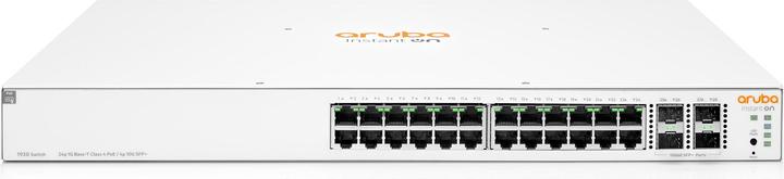 Image du produit HPE Commutateur 4SFP/SFP+ Aruba Instant On 1930 PoE (28 Ports)