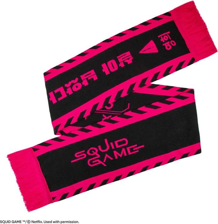 Image du produit Cinereplicas Écharpe Squid Game, bonnet, gants Set Squid Game
