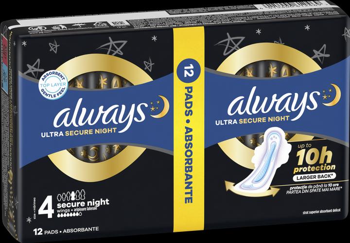 Actual product image Always Ultra Secure Night (12 x)