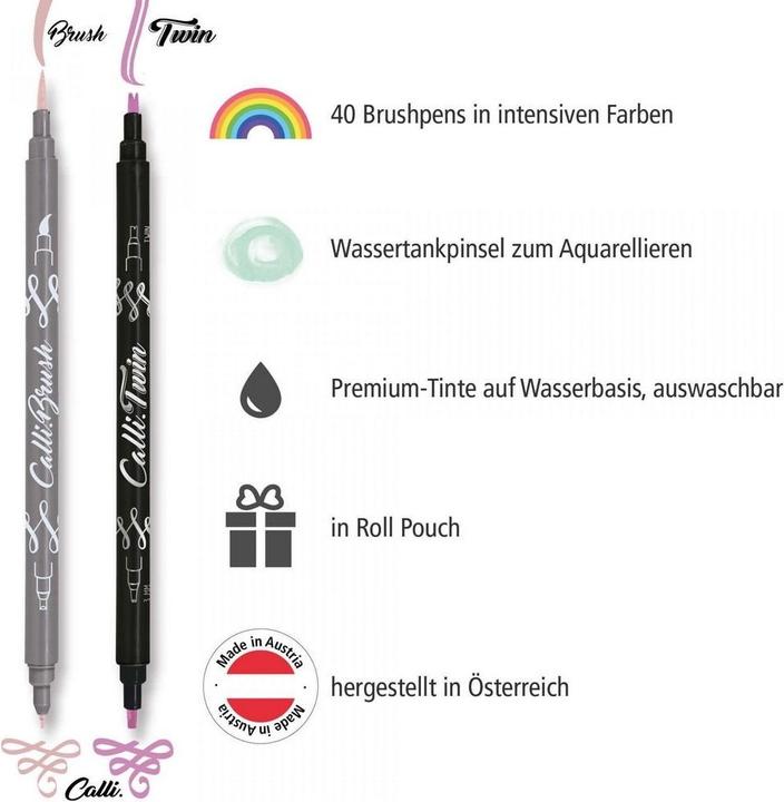 Image du produit Online Calli Twin & Calli Brush (Multicolore, 40 x)