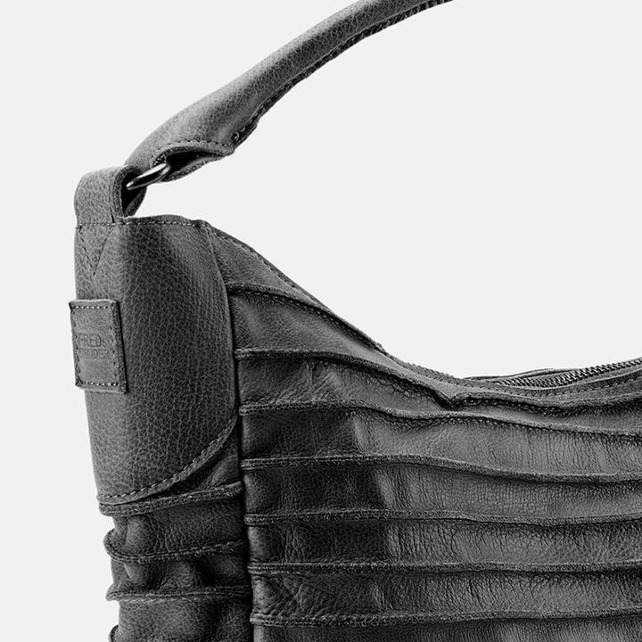 Produktbild FredsBruder Riffeltier S Schultertasche Leder 33 cm