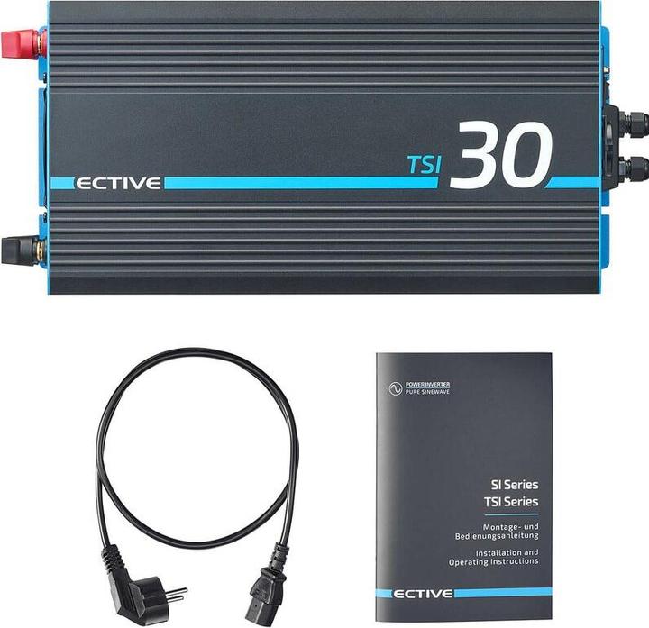 Actual product image Ective TSI302 3000W/12V Sine Wave Inverter with NVS