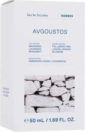 Actual product image Korres Avgoustos (Eau de toilette, 50 ml)