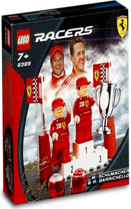 Produktbild LEGO M. Schumacher & R. Barrichello (8389, LEGO Speed Champions)