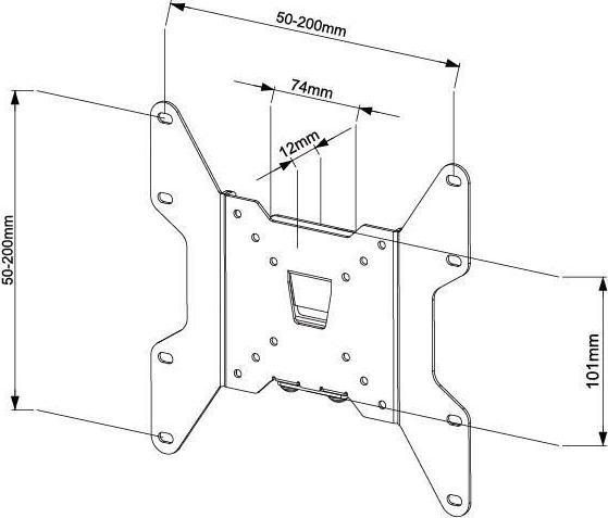 Produktbild Vivolink VLMW1337 (Wand, 37", 35 kg)