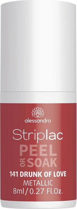 Immagine prodotto Alessandro Striplac Peel or Soak - Drunk of Love (Marrone, Metallico, Rosso, Smalto pelabile)