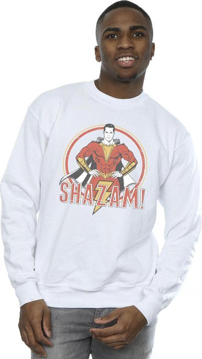 Produktbild Shazam Retro Circle Distressed Sweatshirt (L)