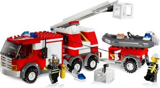Image du produit LEGO Chariot d'incendie City - 7239