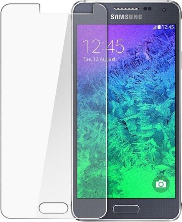 Immagine prodotto Screenguard Samsung Galaxy Alpha Pellicola protettiva in vetro Custodia dal design amichevole (1 Pezzo/i, Samsung Galaxy Alpha)