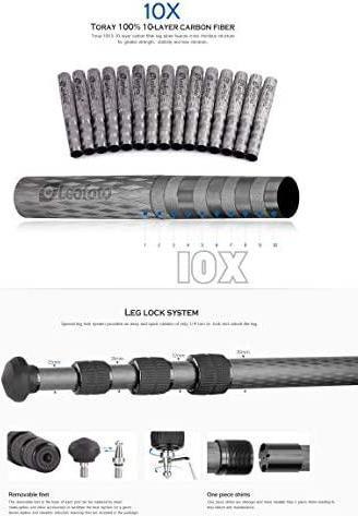 Actual product image Leofoto Summit LM-324C (Carbon)