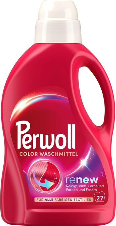 Actual product image Perwoll Renew Liquid Colour (27 Washing cycles, Liquid detergent)
