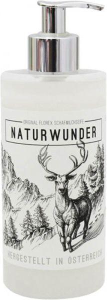 Actual product image Florex Sheep milk soap natural miracle, 400 ml (Liquid soap, 400 ml)