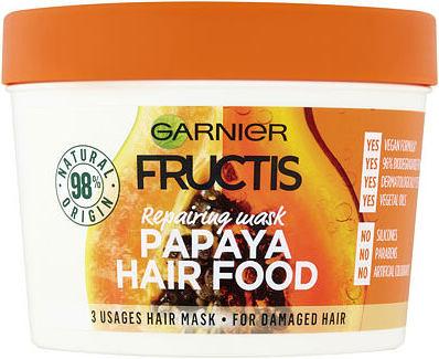 Image du produit Garnier Masque réparateur à la papaye Fructis Hair Food (400 ml)