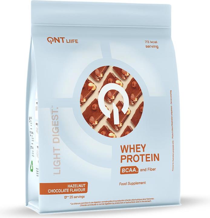 Produktbild QNT Light Digest Whey Protein (Haselnuss, 1 Stk., 500 g)