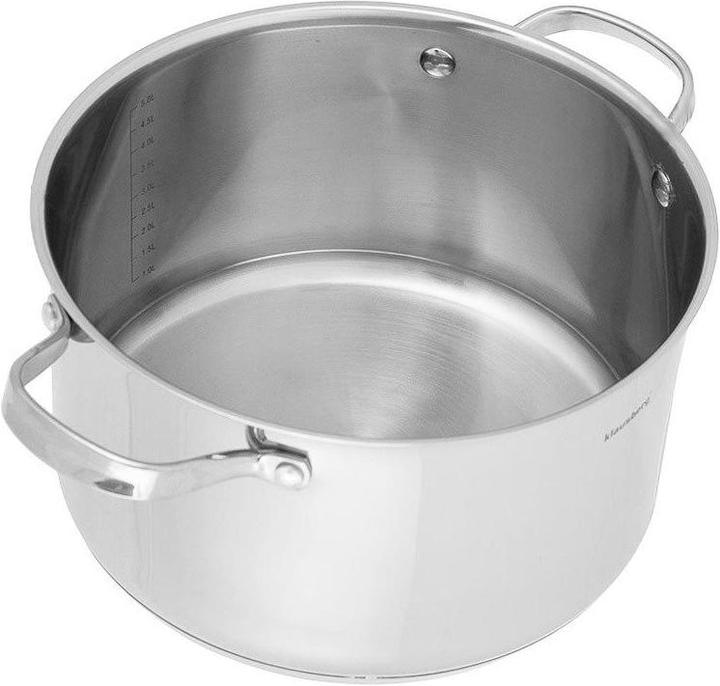 Produktbild Klausberg POT SET 9 ELEM. KB-7215 18/10 (Pfannenset + Topfset, Edelstahl)