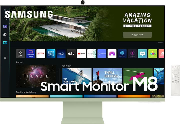 Samsung Smart Monitor M8 (3840 x 2160 Pixel, 32")