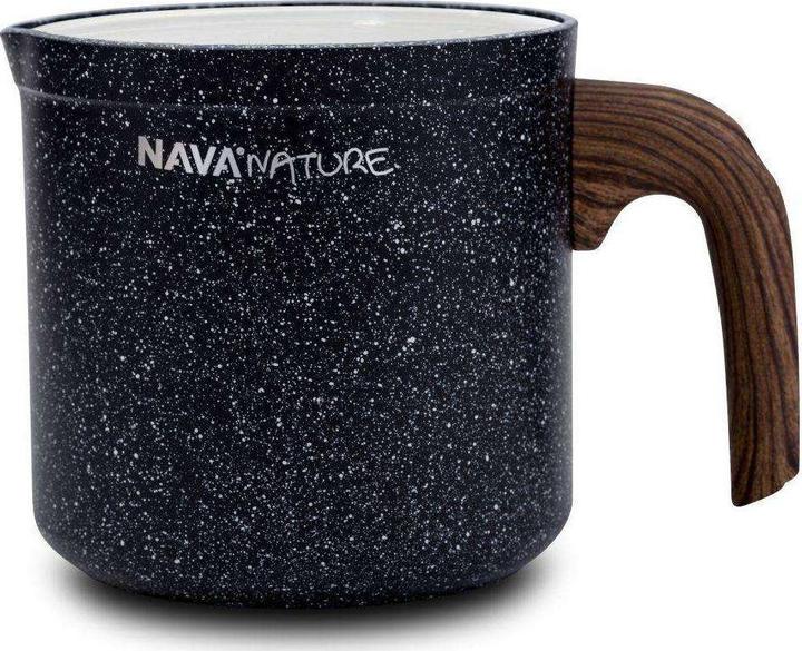 Produktbild Nava Granite pot for milk 1L NATURE