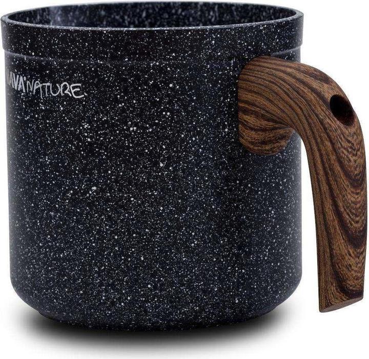 Produktbild Nava Granite pot for milk 1L NATURE