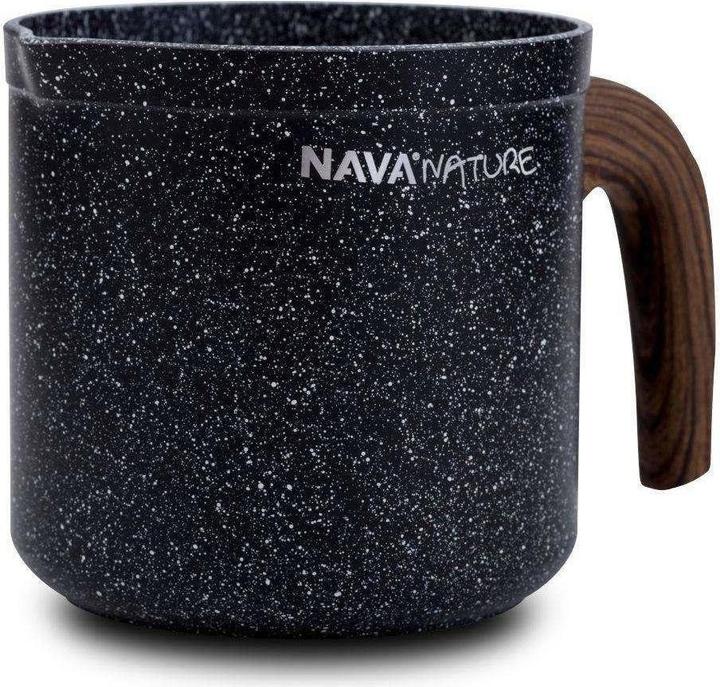 Produktbild Nava Granite pot for milk 1L NATURE
