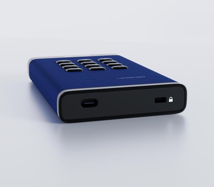 Image du produit iStorage diskAshur3 HDD 5TB - Bleu (5 To)